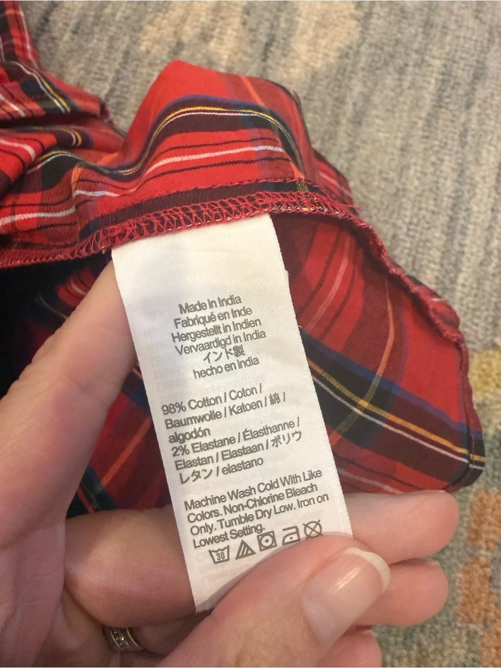 J. Crew flattering red